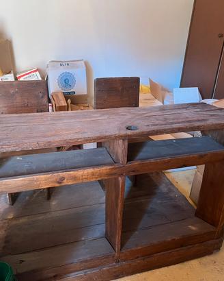 banco in legno antico