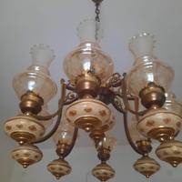 Due lampadari modernariato.