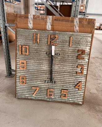 Orologio da parete Dialma Brown Industrial