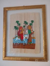 Quadro in pergamena immagine sacra