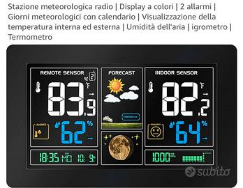 Stazione meteorogica e sveglia