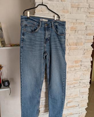 Jeans Zara uomo - taglia 44 cotone 99%.