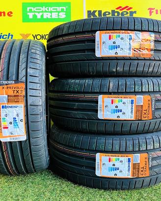 X4: Estive 215/40ZR18 89Y -TRACMAX- NUOVE