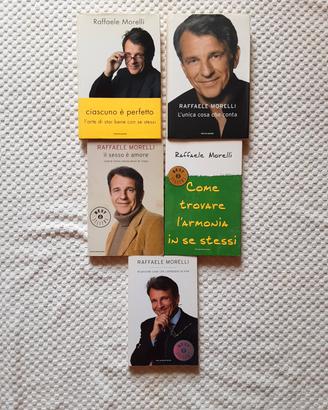set 5 libri di Raffaele  Morelli 
