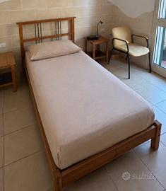 Letto singolo legno
