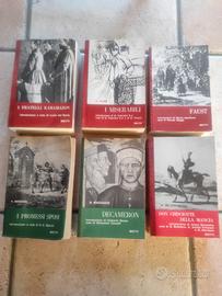 BIETTI- 5 Libri -1966 I Miserabili Faust Decameron