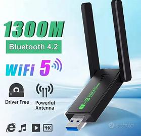 Adattatore WiFi e Bluetooth