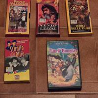 VHS Film e cartoni animati 