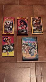 VHS Film e cartoni animati 