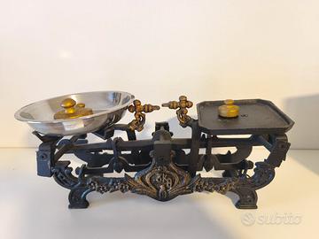 Bilancia d'Epoca in Ghisa 3Kg Stile Vintage