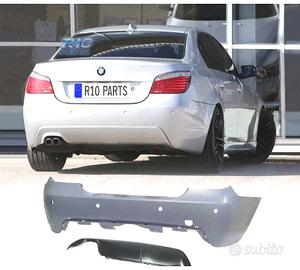 PARAURTI POSTERIORE BMW E60 03-07 LOOK M PDC