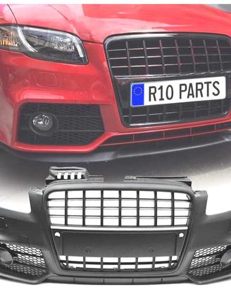 PARAURTI ANTERIORE AUDI A4 B7 04-08 LOOK S-LINE NE