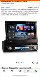 Stereo auto  android erisin