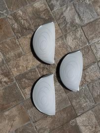 2 plafoniere e 3 appliques, marca FABAS LUCE KENT