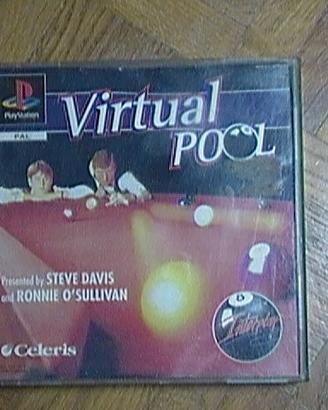 Giochi PS1 Virtual pool,Actua Golf3, NBA Live 2000