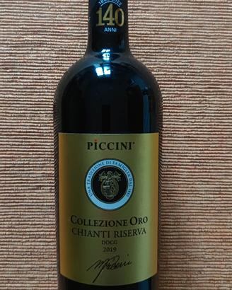 vino Chianti Collezione oro Riserva 2019 Piccini
