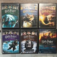 Lotto 6 DVD Harry Potter