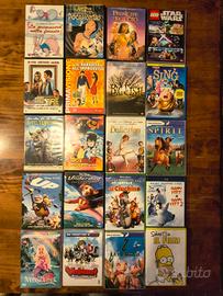 DVD per bambini e famiglia 2 euro l' uno.