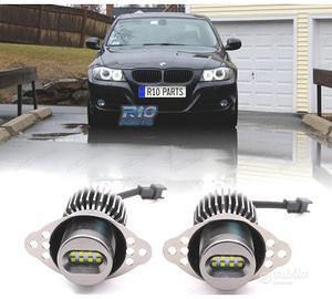 KIT LAMPADE OCCHI ANGEL IN LED 80W CANBUS BMW E90 