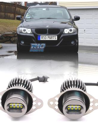KIT LAMPADE OCCHI ANGEL IN LED 80W CANBUS BMW E90 