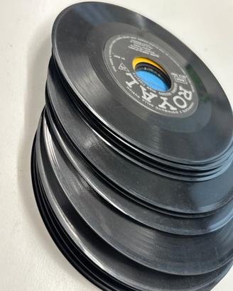 Dischi in vinile 12 pezzi 45 giri