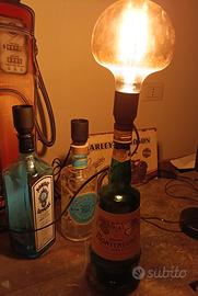 lampade bottiglie arredo 