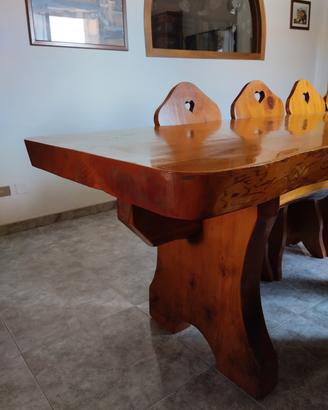 tavolo legno massiccio 