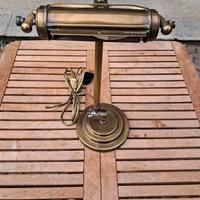 lampada in ottone vintage 