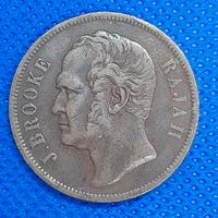 Moneta 1863 - Sarawak