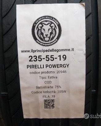 2 gomme 235 55 19 pirelli a20946