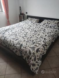 Letto matrimoniale maxi ecopelle
