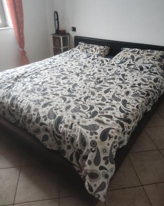 Letto matrimoniale maxi ecopelle