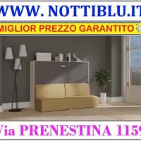 Letto a Scomparsa DOL.OR. 1p&1/2 MATERASSO OMAGGIO