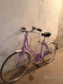 Bicicletta con freni a bacchetta pronta all’uso