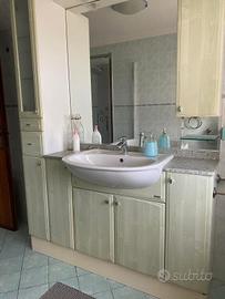 mobile bagno verde acqua 