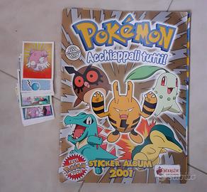 Pokemon Album figurine Merlin 2001