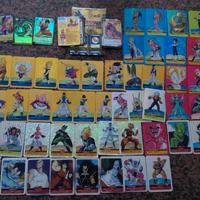 Lotto Dragonball lamincards e lenticular lamincard