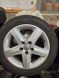 N°4 cerchi 16" Audi A4 + ruota di scorta 15"