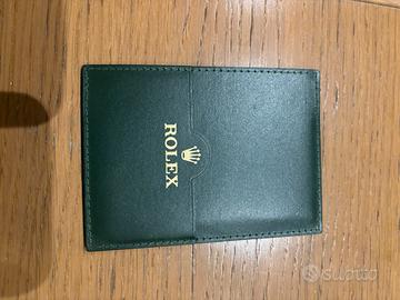 Porta garanzia Rolex