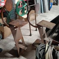 Sgabelli - artigianato ferro