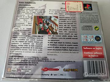 Resident evil1 , PS1 con libretto e custodia 