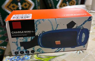 Cassa Bluetooth Charge Mini 4+ nera – Nuova