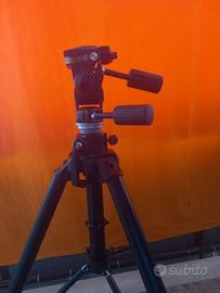 Manfrotto 475B treppiede + testa treppiede 229