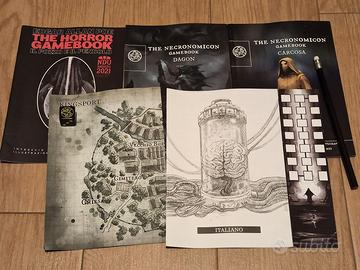 Necronomicon Gamebook Dagon Carcosa Pozzo Pendolo