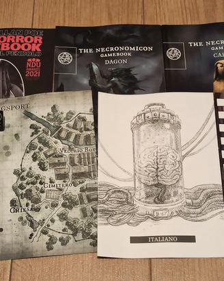 Necronomicon Gamebook Dagon Carcosa Pozzo Pendolo