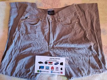 7528N-Pantalone Trussardi Uomo Taglia 47 Grigio