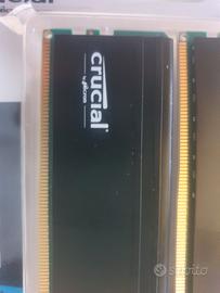 ram ddr4 crucial pro 32gb 2x16 3200 garanzia