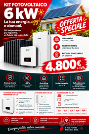 Kit Unical 6kW con 5kW di accumulo