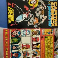 Fumetti vintage captain america e i vendicatori
An