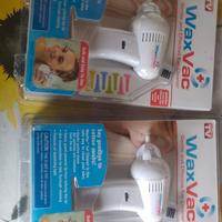 due aspiratori per pulizia orecchie